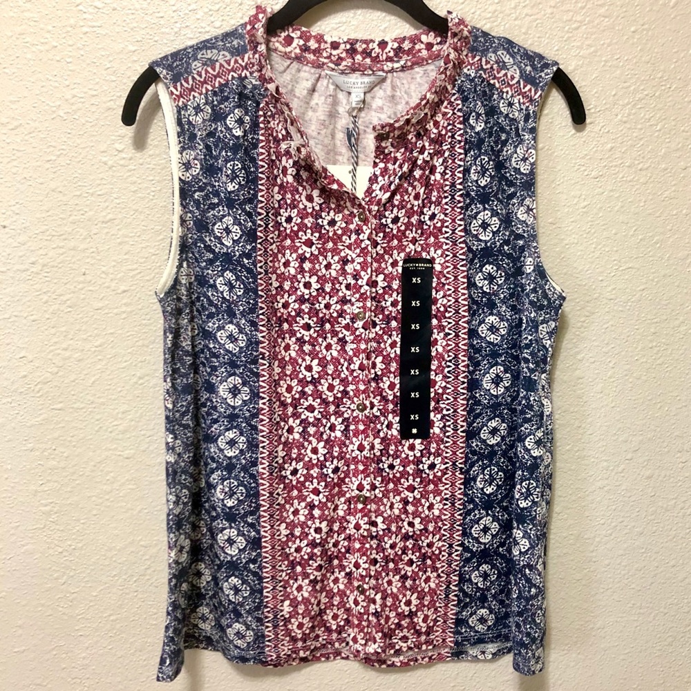 Lucky Brand Sleeveless Top